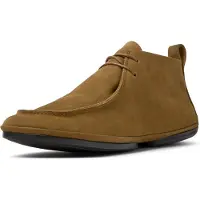 Camper para mujer. K400805-001 Botines de piel Right Nina marrón (39), Plano, Cordones, Casual, outlet 2026.