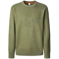 Pepe Jeans para hombre. PM7000016 Jersey Phineas verde (M), Casual, Viscosa, outlet 2026.