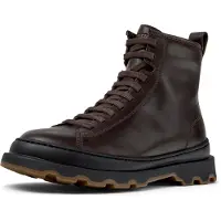 Camper Botines con cordones 'Brutus' marrón oscuro