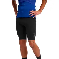 Hoka One One - Ropa para trail running - M Skybreeze Half Tight Black - Talla M - Negro
