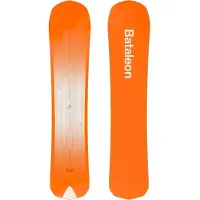 Bataleon - Packs (snowboard + fijaciones) - Pack Party Wave 2026 de Madera - Naranja