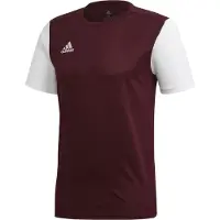 Adidas Camiseta funcional 'Estro 19' borgoña / blanco