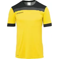 Uhlsport Camiseta de fútbol amarillo / gris / negro