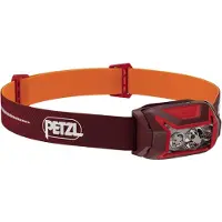 Petzl - Linternas frontales - Actik Core Red - Burdeos