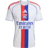 Adidas adidasCamiseta primera equipación Olympique de Lyon 25/26 L White Hombre