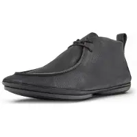 Camper para mujer. K400805-003 Botines de piel Right Nina negro (39), Plano, Cordones, Casual, outlet 2026.