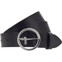 Tamaris Cinturón negro / plata