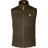 Fjällräven - Buck Fleece Vest - Chaleco de forro polar size XL, marrón