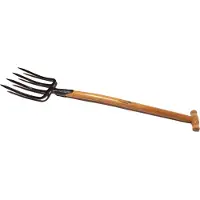 Krumpholz Horquilla para horquillas con pluma, 4 puntas para lanzas, longitud de las puntas: 255 mm, longitud total: 1120 mm, marca: