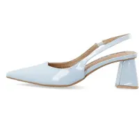 Bianco Zapatos con plataforma 'Maralyn' azul claro