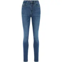 We fashion 5-pocket High Rise Dark Blue Talla: W33L30 | Vaqueros Skinny Outlet | Mujer | Azul