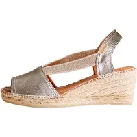 Toni pons Sandalias De Esparto Con Cuña Teide-p