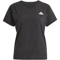Adidas Camiseta funcional 'Adizero' negro / blanco