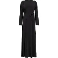 AllSaints Susannah Dress Black Talla: 2 | Vestidos Maxi Outlet | Mujer | Negro