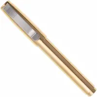 Big Idea Design Base Line Capped Pen BS-CA-BS Brass, bolígrafo EDC
