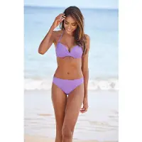 s.Oliver Braga de bikini lila claro