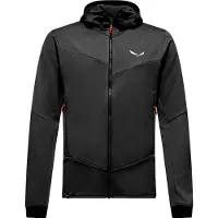 Salewa - Sella Crevasse Hooded Jacket - Forro polar size 48, negro