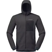 Norrøna - Trollveggen Warm3 Zip Hood - Forro polar size XL, gris