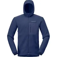 Norrøna - Trollveggen Warm3 Zip Hood - Forro polar size XL, azul