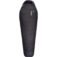 Grüezi Bag - Biopod Down Hybrid Ice Extreme - Saco de dormir de plumas size 190 cm - Wide, dark asphalt