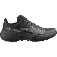 Salomon - Zapatillas de trail - Genesis M Black/Black - Talla 46 2/3 - Negro