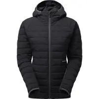 ARTILECT - Women's Divide Fusion Stretch Hoodie - Chaqueta de plumas size XS, negro
