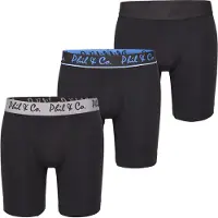 Phil&Co. Calzoncillo boxer azul / negro / blanco