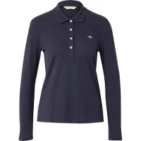 Gant para mujer. 4202521 Polo Shield marino (XXL), Casual, Algodón, Clásico, Manga larga, outlet 2026.