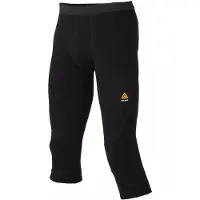 Aclima - Warmwool 3/4 Longs - Ropa interior merino size S, negro