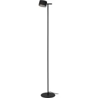 Lucide Lámpara de pie minimalista, color , con regulador de intensidad, ideal para salón o dormitorio, 130 cm de altura, luz LED cálida, 8W, modelo GIAN de