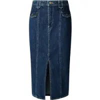 Pepe Jeans para mujer. PL9011869 Falda Midi Archive azul (S), Casual, Algodón, Denim, outlet 2026.