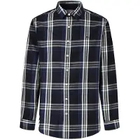 Pepe Jeans para hombre. PM3090824 Camisa Codar marino (S), Casual, Algodón, Manga larga, outlet 2026.