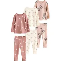 Next Pijama grafito / malva / altrosa / blanco natural