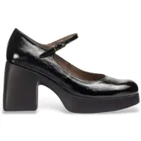 Wonders para mujer. H-4940_2024_5792 Zapatos De Piel Lady Negro (38), 5 a 8cm, Hebilla, Casual, outlet 2026.