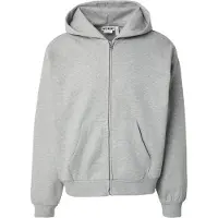 Weekday Sudadera con cremallera gris