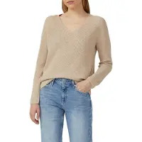 s.Oliver Pullover Beige Talla: 38 | Sudaderas con Capucha Outlet | Mujer | Marrón