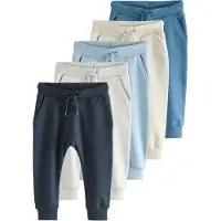 Next Pantalón beige / navy / azul pastel / gris claro