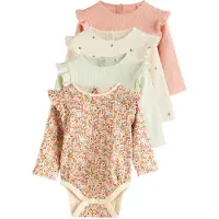 Next Pijama entero/body ecru / verde pastel / altrosa
