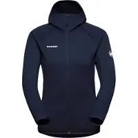 Mammut - Women's Aconcagua Midlayer Hooded Jacket - Forro polar size XS, azul