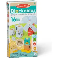 Melissa & Doug Juego De Construcción Farm Friends 806009