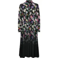 Desigual , Vestido camisero flores degradado, Viscosa, L