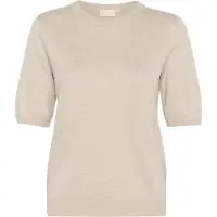 Kaffe Jersey 'KALizza' beige moteado