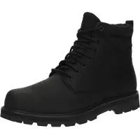 Timberland para hombre. TB0A69UHW021 Botines de piel Britton Road Mid negro (43.5), Plano, Cordones, Casual, Sostenible, outlet 2
