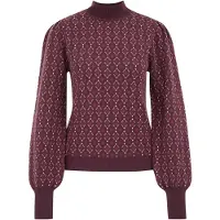 We fashion Knitted Pullover Vintage Red Talla: XS | Sudaderas con Capucha Outlet | Mujer | Rojo