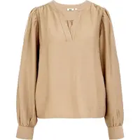 We fashion Blouse Greige Talla: S | Manga Larga Outlet | Mujer