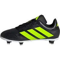Adidas adidasBota de rugby césped natural húmedo 34 Core Black / Lucid Lemon / Cloud White Niño