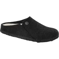 Birkenstock - Zermatt Shearling Wool Felt - Zapatillas de estar por casa size 41 - Regular, negro