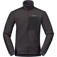 Norrøna - Ropa de senderismo - Trollveggen Warm3 Jacket M Phantom - Talla L - Negro