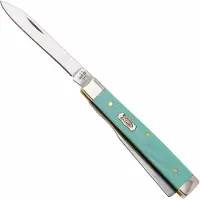 Case Knives Case Baby Doc Seafoam Green G-10, 18108, 10282SP SS navaja