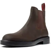 Camper Botas Chelsea 'Dean' marrón oscuro